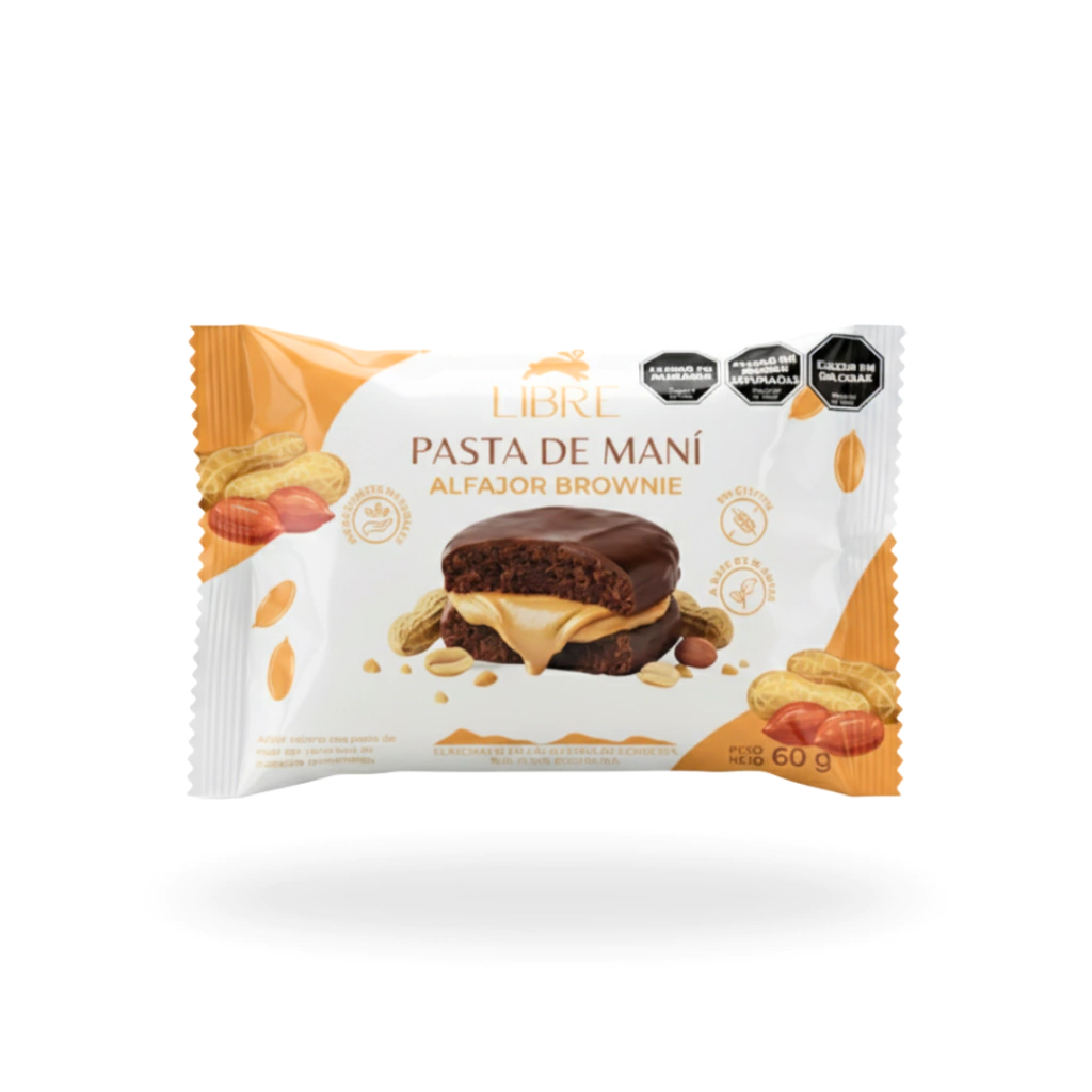 Brownie - Pasta de Maní