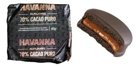 Cacao 70% Con Dulce de Leche