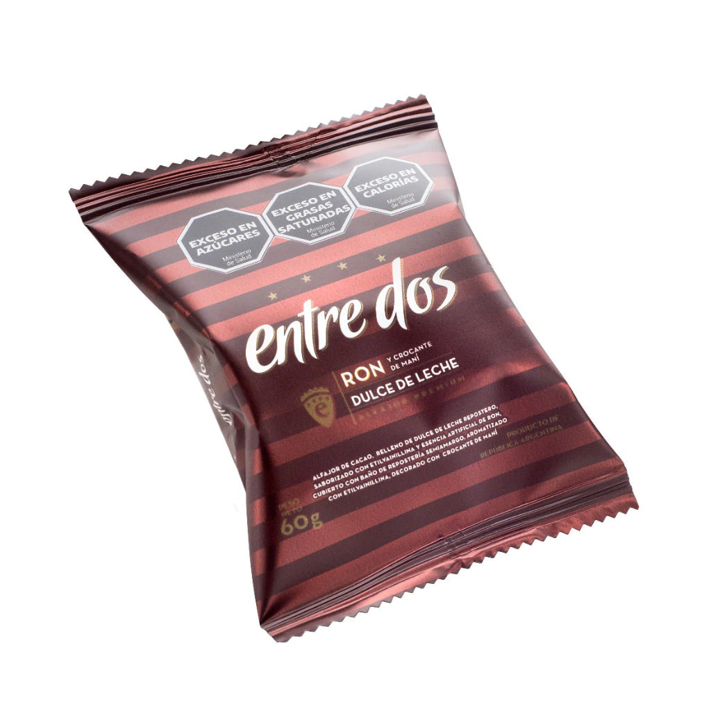 Chocolate Negro con Dulce de Leche al Ron