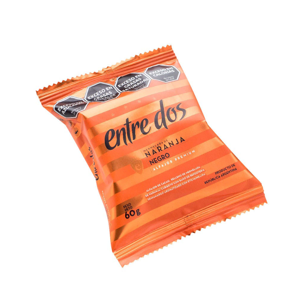 Chocolate Negro con Mermelada de Naranja