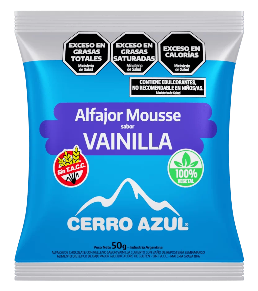 Mousse de Vainilla 100% Vegetal
